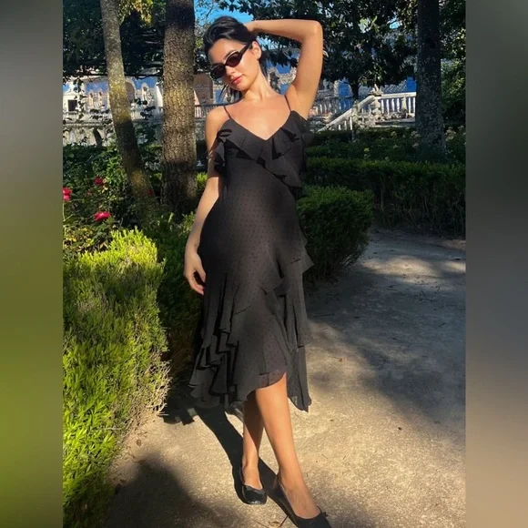 Rumored Cha Cha Midi Dress - Picture 7 of 7